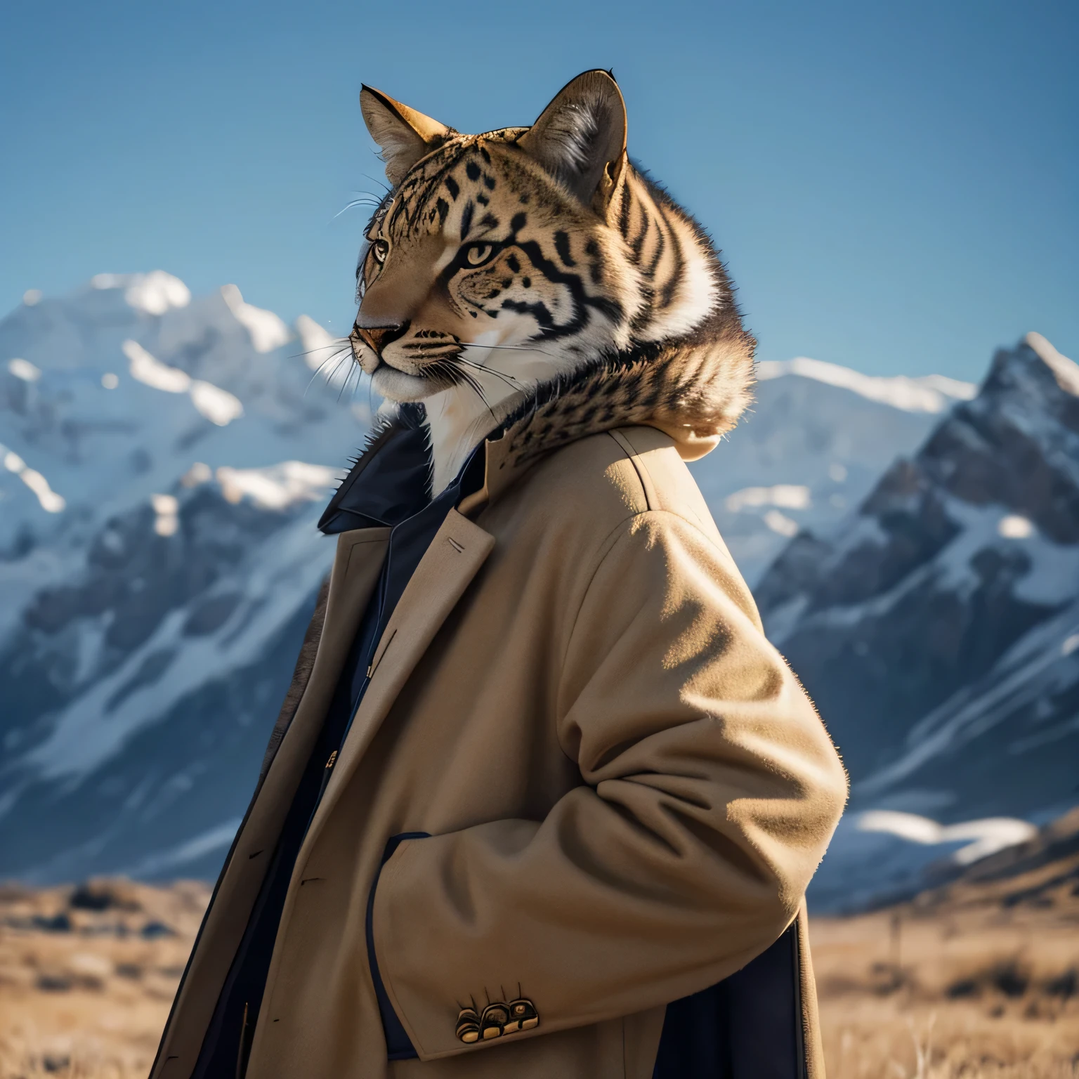Wild Animal in royal coat