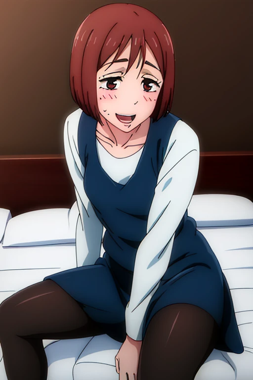 ((highest quality)), ((masterpiece)), (be familiar with), Perfect Face, indoor, Bedroom, Watching the audience,
One woman, Ieiri Glass,
Open Mouth, Ecstatic expression, blush, smile,
Small breasts, Flat Chest, Young Girl, , , Girl,
Short Hair, short hair,
Leg spread,