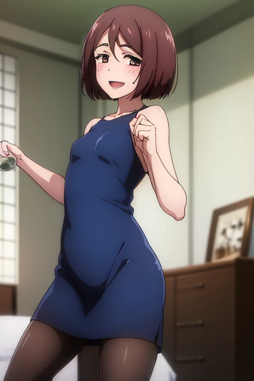 ((highest quality)), ((masterpiece)), (be familiar with), Perfect Face, indoor, Bedroom, Watching the audience,
One woman, Ieiri Glass,
Open Mouth, Ecstatic expression, blush, smile,
Small breasts, Flat Chest, Young Girl, , , Girl,
Short Hair, short hair,
Leg spread,