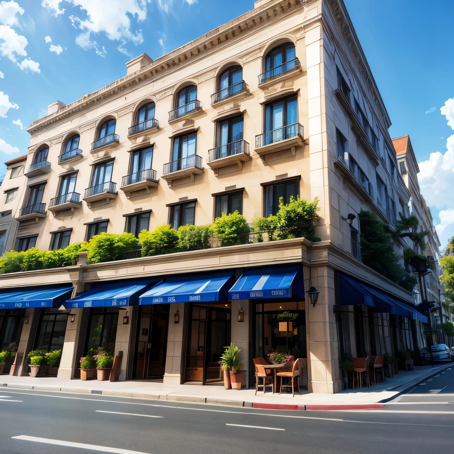 Awesome hotel exterior