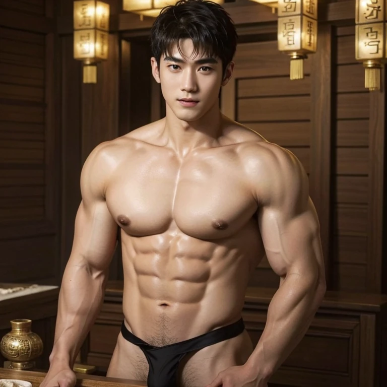 2 Chinese handsome  chinese boy smile at each other ,super realistic, romantic, chinese Men God,chinese Mythology, Chinese odyssy, Handsome,, Topless, strong  Muscles Athlete body, top up Frame, Sexy,ofessional Lighting, , Chinese Heaven Background, Bulge Underneathe Underwear, naked Wa , God of handsome, naked  Male, uce, Sex Appeals,  Alaf man  naked   ,, muscular bhandsome,  manly,  inspirite by Zhang Han, Cai Xukun, Kim Do-young, Inspired by Bian Shoumin, Inspired by Xiao Yuncong, yihao ren, yanjun cheng, jinyiwei, inspired by Huang Gongwang, xintong chen, sexy body belt,  string br ,  super long big dick masturbate, correct dick in g,erection, nice butts, bare butts, Tatto  tattoo hands,ttoo arms,  oo belly, clear studio light, night ancient chinese Buddhism temple background,  detailed background, fantasy Chinese themed, the best resolution, 8k, Ultra fullHD, look at the viewer,  catching eyes, 
