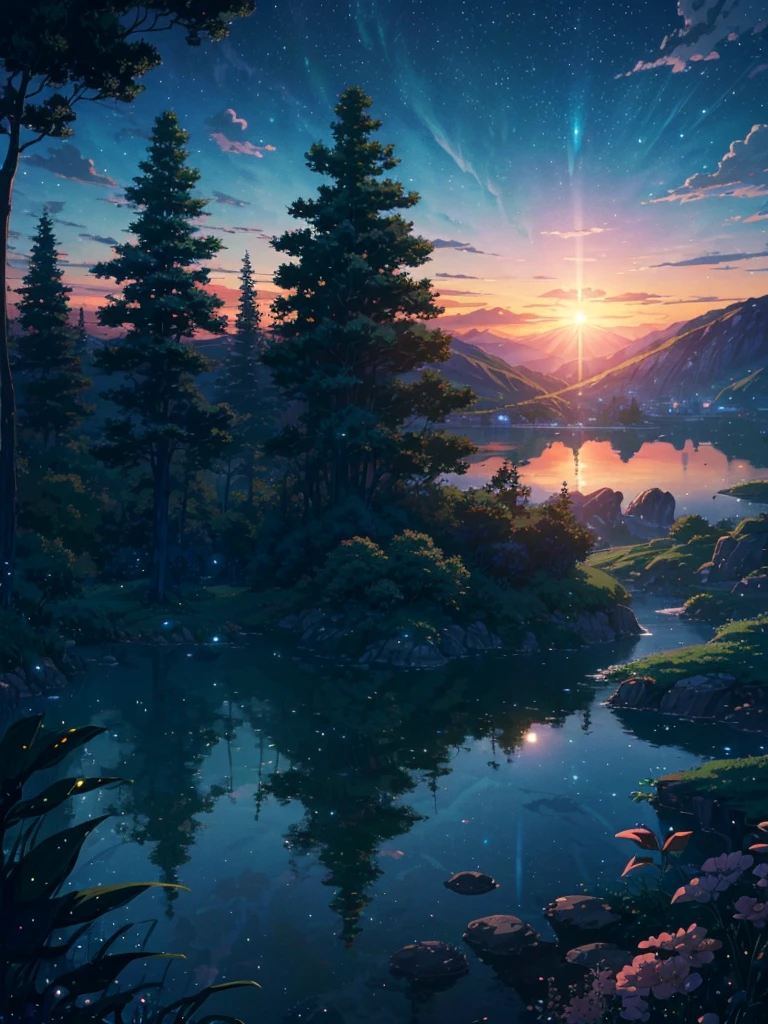 Generate a 4K resolution (400x900) image in the enchanting Studio Ghibli anime style, portraying a quintessential world of sky that no one has seen or imagined, Emphasize the Studio Ghibli aesthetic with soft colors:: illustration --ar 4:9