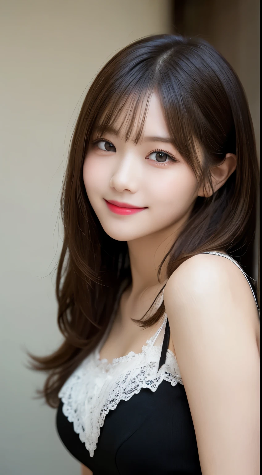 Tabletop, highest quality, shape, Very detailed, finely, High resolution, 8k wallpaper, 完璧なダイナミックな構shape, Beautiful and detailed,ランダムなcute髪,,Natural color lip, Bold sexy pose,smile、20-year-old girl、cute、Looking at the camera,Always blur the background,Perfect and beautiful face,Slim face and figure,Big eyes、Putting on gal makeup,Small face,Shooting from below、smile,Blurred Background,Elegant feminine face、cyber punk、smile、Change pose randomly、Randomly change the shooting angle and position、one person、ta Fashion
