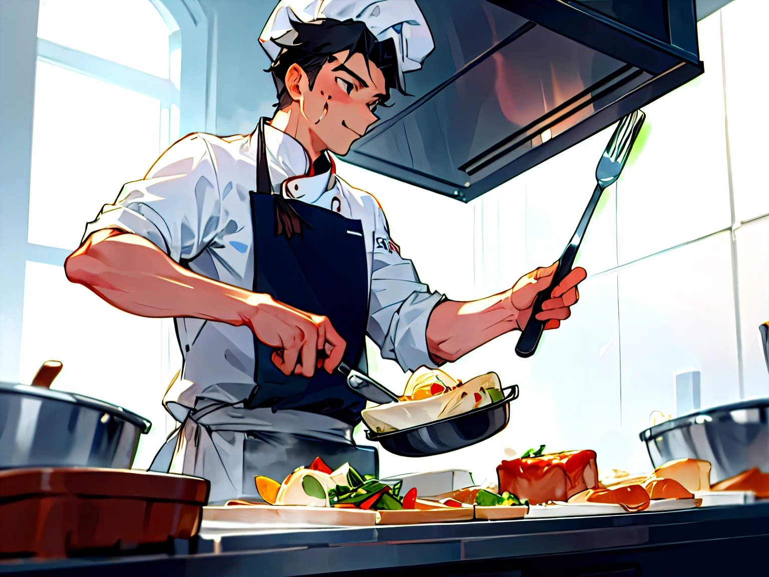 ((chef-d'artwork)),(((best quality))),(fiche de conception de personnage, same character, devant, Side, dos), illustration, 1 fille, couleur de cheveux, frange, fax de coiffure, yeux, change scene'environnement, fax de coiffure, pose Zitai, male , Chemise Shangyi, star, charturnbetalora, (simple dosground, white dosground: 1.3), --6