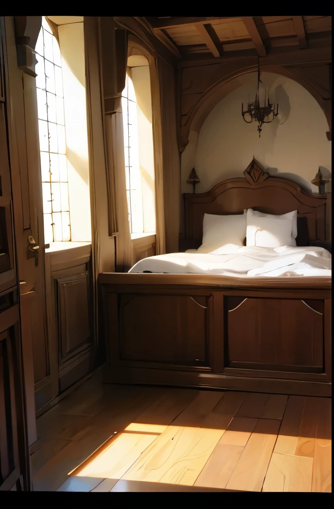 Medieval European style boudoir
