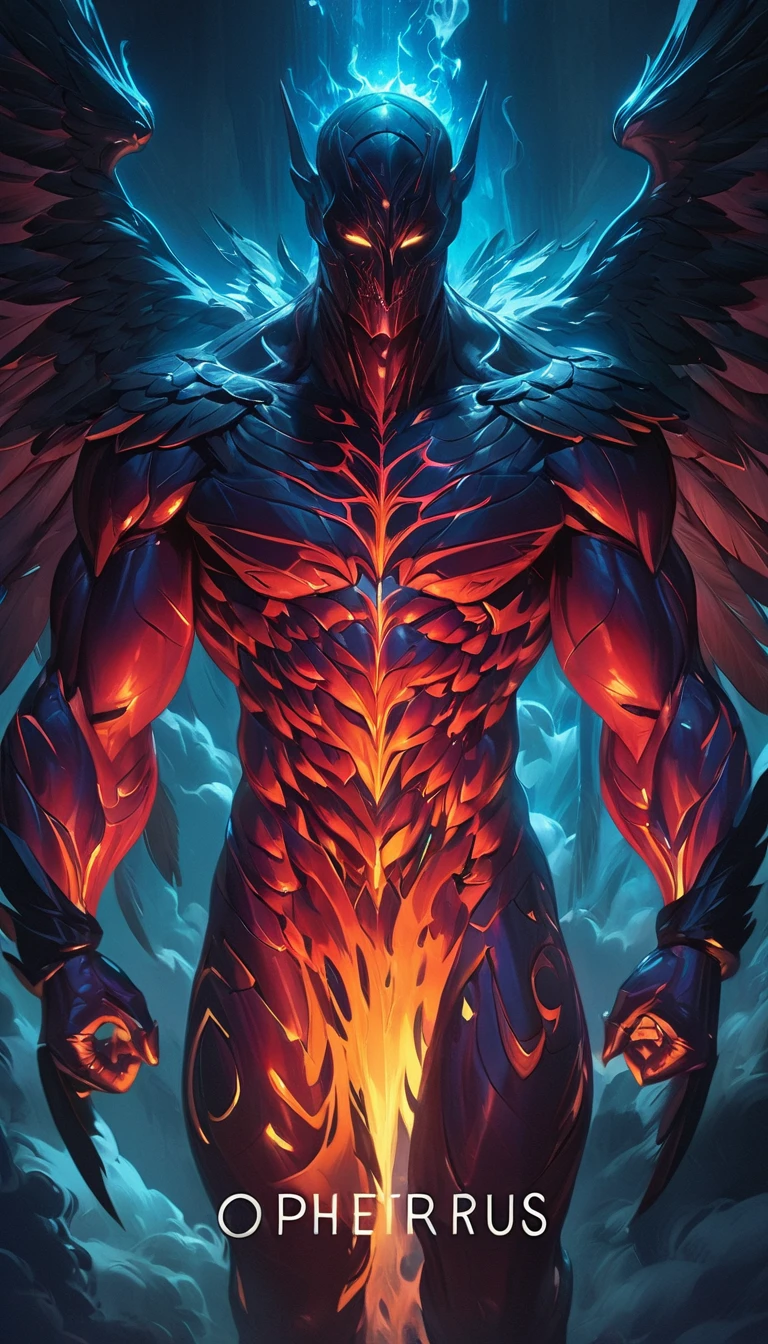 (best quality,4k,8k,highres,masterpiece:1.2),ultra-detailed,realistic:1.37,epic art,colorful scary angel,(Apterus:1.5),oil painting,angry eyes,dark wings,vibrant colors,mysterious background,heavenly atmosphere,glowing halo,intense emotions,expressive brushstrokes,haunting presence,ethereal beauty,foreboding shadows,ominous lighting,dramatic composition,demonic features,sharp and detailed feathers,distinctive textures,contrast between light and dark,awe-inspiring,otherworldly,divine,fantasy theme,mythological creature,impressive wingspan,dynamic pose,ominous clouds,fallen angel,intricate details,captivating,unforgettable,visually stunning
