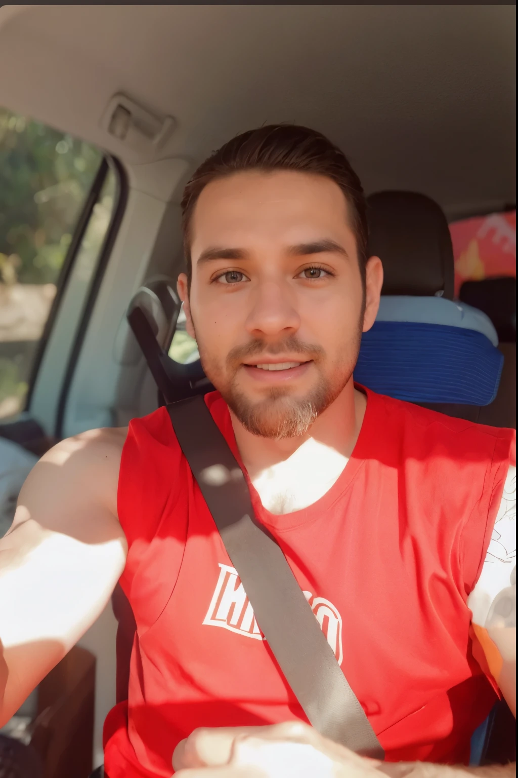 Crie um avatar pixar de um homem com 27 anos, branco, cabelo curto castanho e penteado para os lados, laterais bem raspadas e barba caixa e alinhada. A imagem deve lembrar um nutricionista e passar autoridade