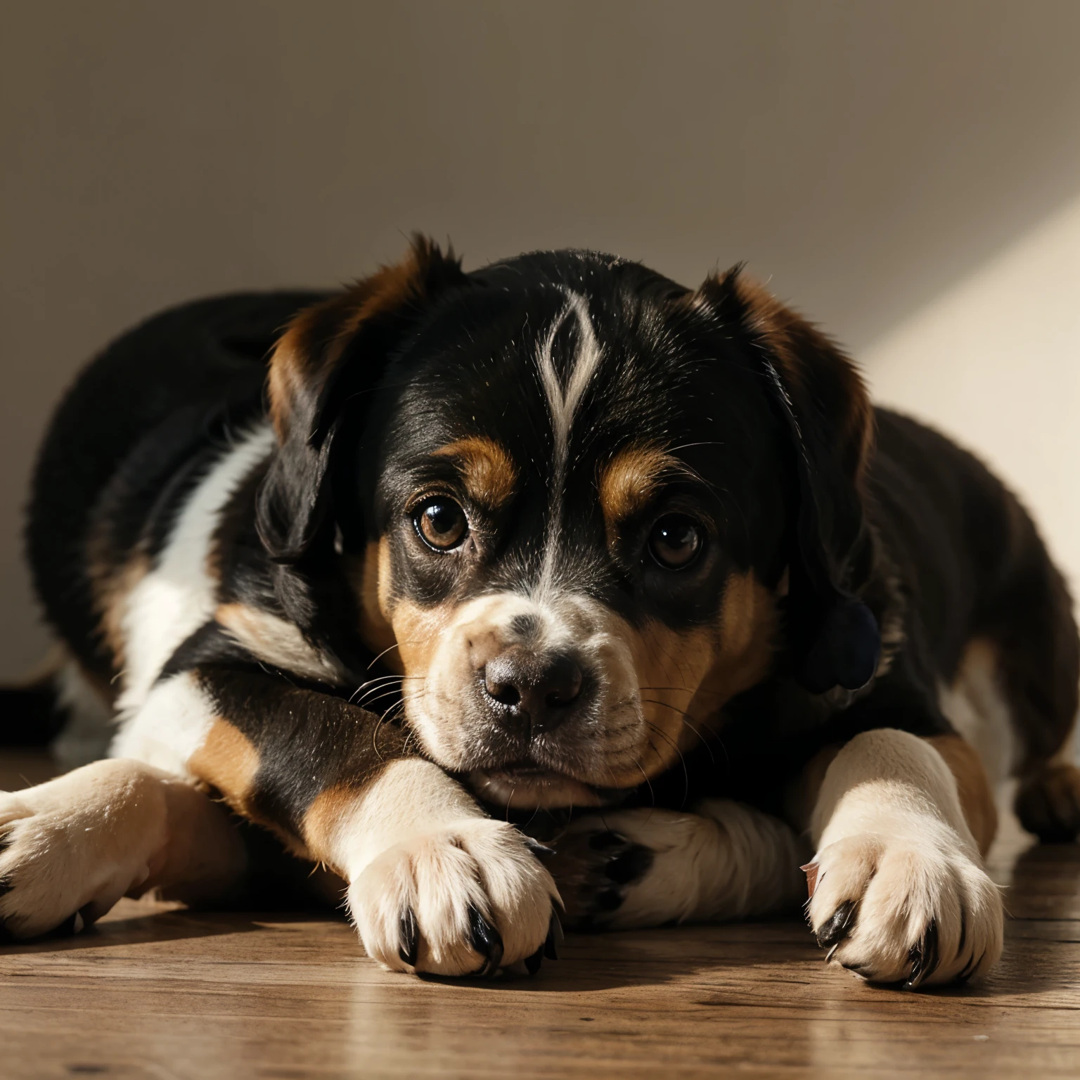Crie uma arte de um cachorro 