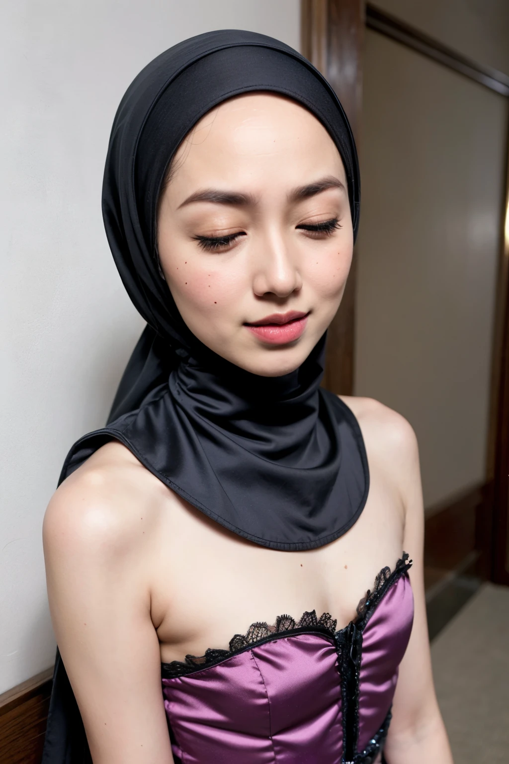 ((Colourful)), ((Big Tits:0.1)), ((Flat Chest:1)), Wear sunglasses and act like Rosyam, ((Closed Eyes)), (((Strapless Colourful Flat Chest))), Naked, Angry pose, Angry face, (((HIJAB MALAY GIRL))), masutepiece, High quality, UHD 45K, Realistic face, Realistic skin feeling , A Japanese Lady, 8 years old, , Very cute and baby-like face, (((FLAT CHEST))), (MATRIX WORLD), ((look In front at the camera and SADNESS)), ((())), (((CUTE GIRL))), ((PASTEL LIPS)), ((SATIN LACE)), ((CHUBBY)), ((UNDRESS)). Brown, Flat Chest, Wearing G-String. Sitting, from behind view up, seductive pose, (Small face)