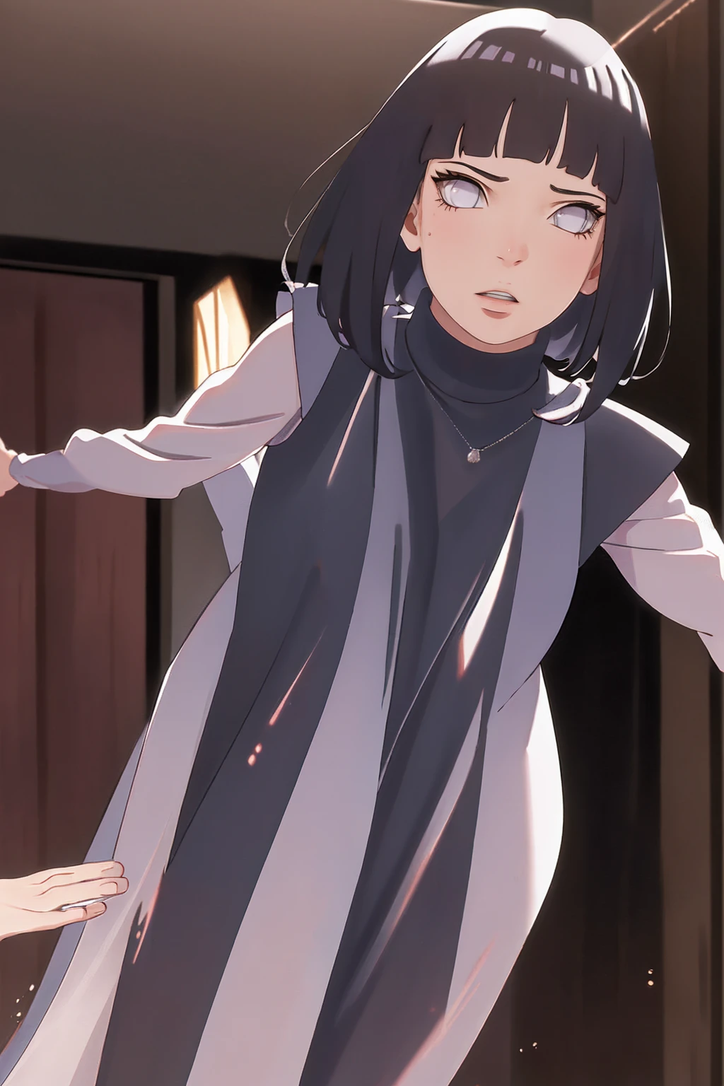 (best quality,4k,highres,masterpiece:1.2), (ultra-detailed), (realistic,photorealistic,photo-realistic:1.37), (HDR,UHD), (portrait), (vivid colors), (long legs), (clearly elongated face), (beautiful detailed eyes), (beautiful detailed lips), (extremely detailed eyes and face), (long eyelashes), (sharp focus), (physically-based rendering), (black long hair, flowing in the wind), (torn clothing), (powerful kick in mid-air, mid-air kick), (intense), (dojo background, background), (Chunin exams setting), (dynamic pose), (fierce expression), (motion blur), (stylish), (slender figure), (anime inspired), (glowing lights), (dramatic), (contrasting colors), (mysterious ambiance), (action-packed scene), (unique style), (eye-catching), (dashing), (evocative), (expressive), (intriguing atmosphere), (wet minidres), (dinamic poses), (short hair)
