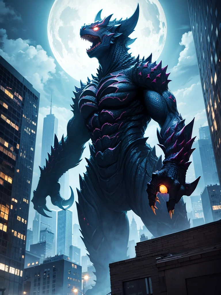 Nyctophobia as kaiju