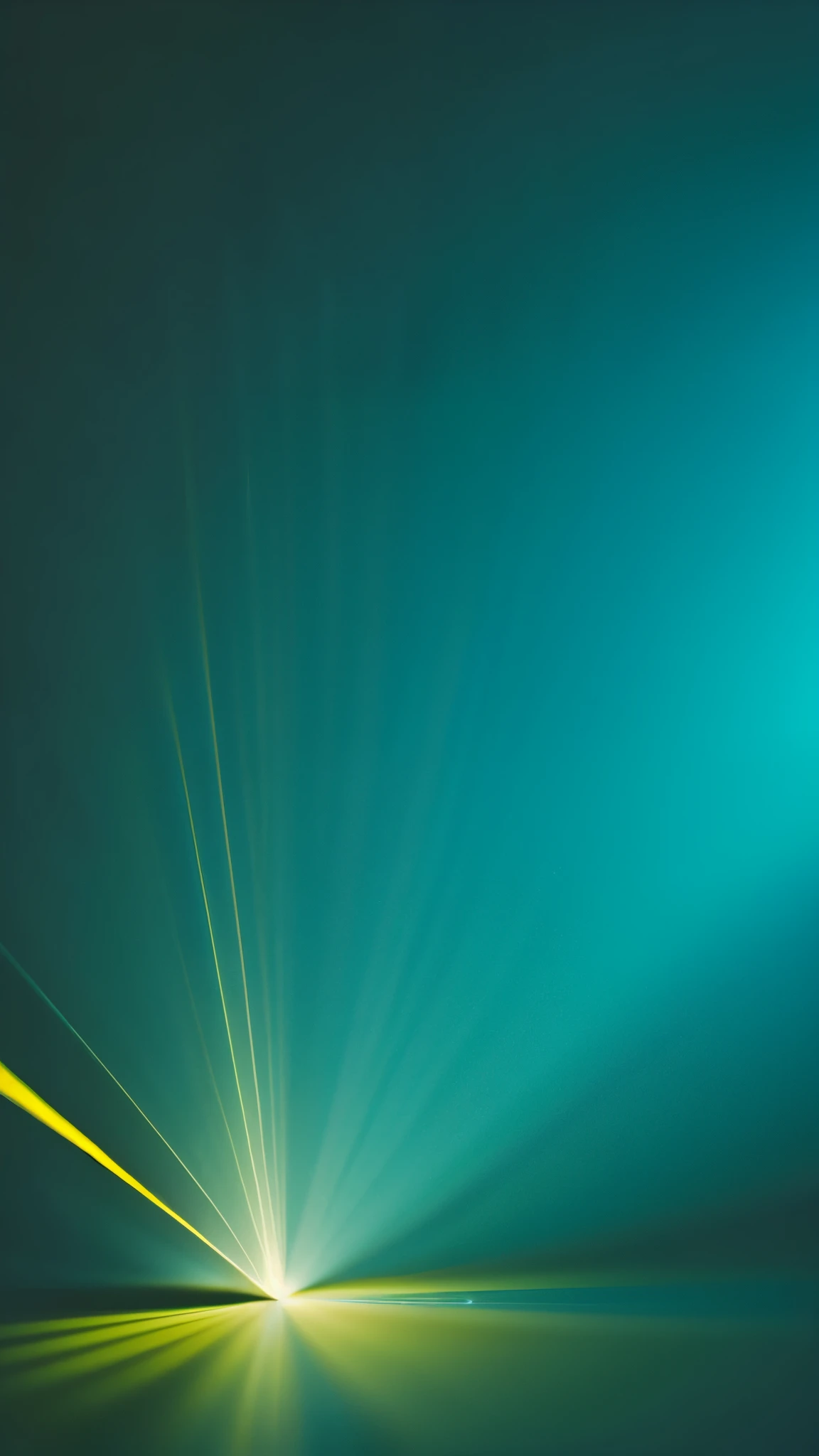 horizontal line　Light　fog　yellow　light blue