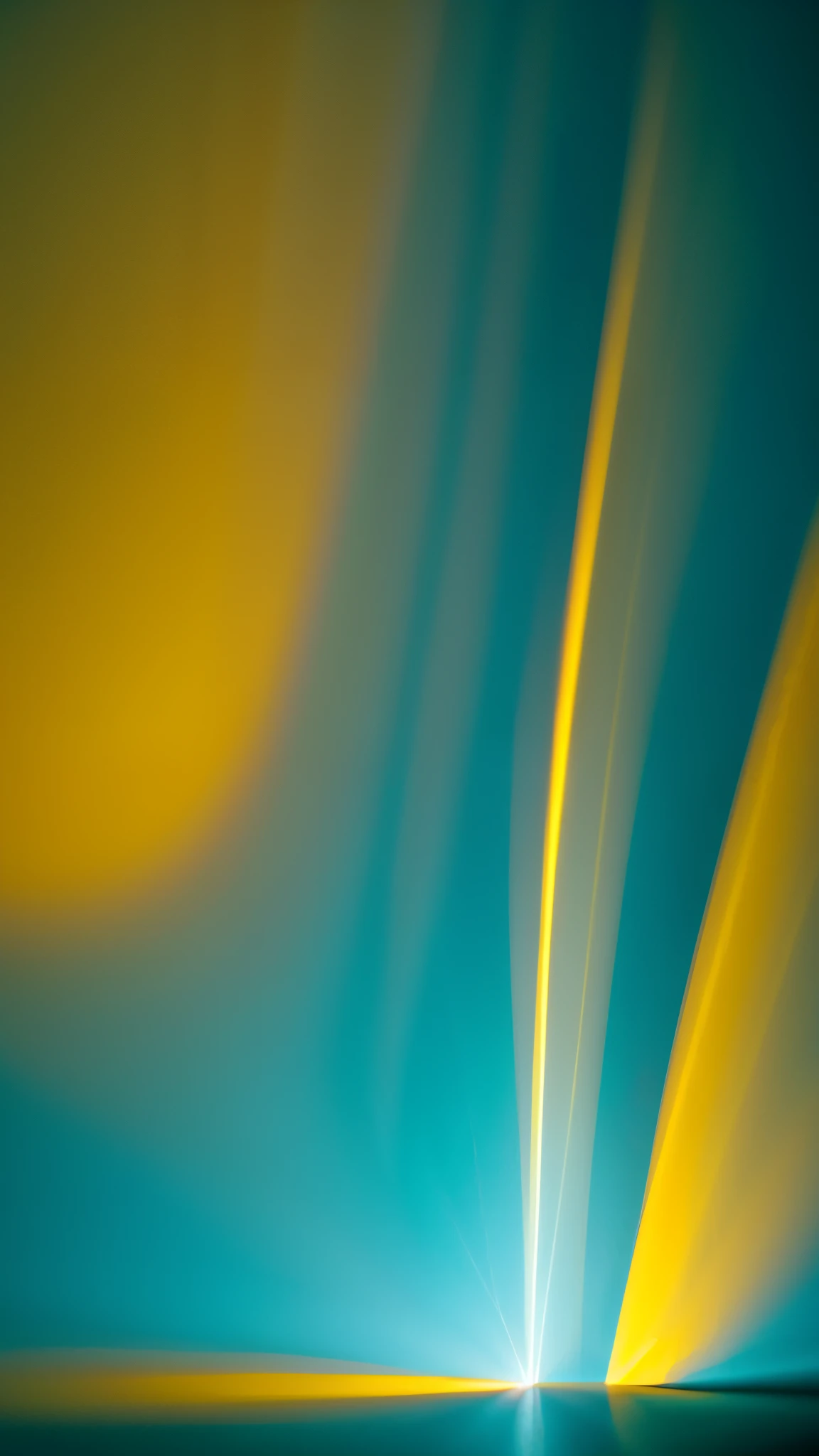 horizontal line Light fog yellow light blue