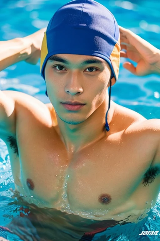 male Age 23 water polo asian good looking