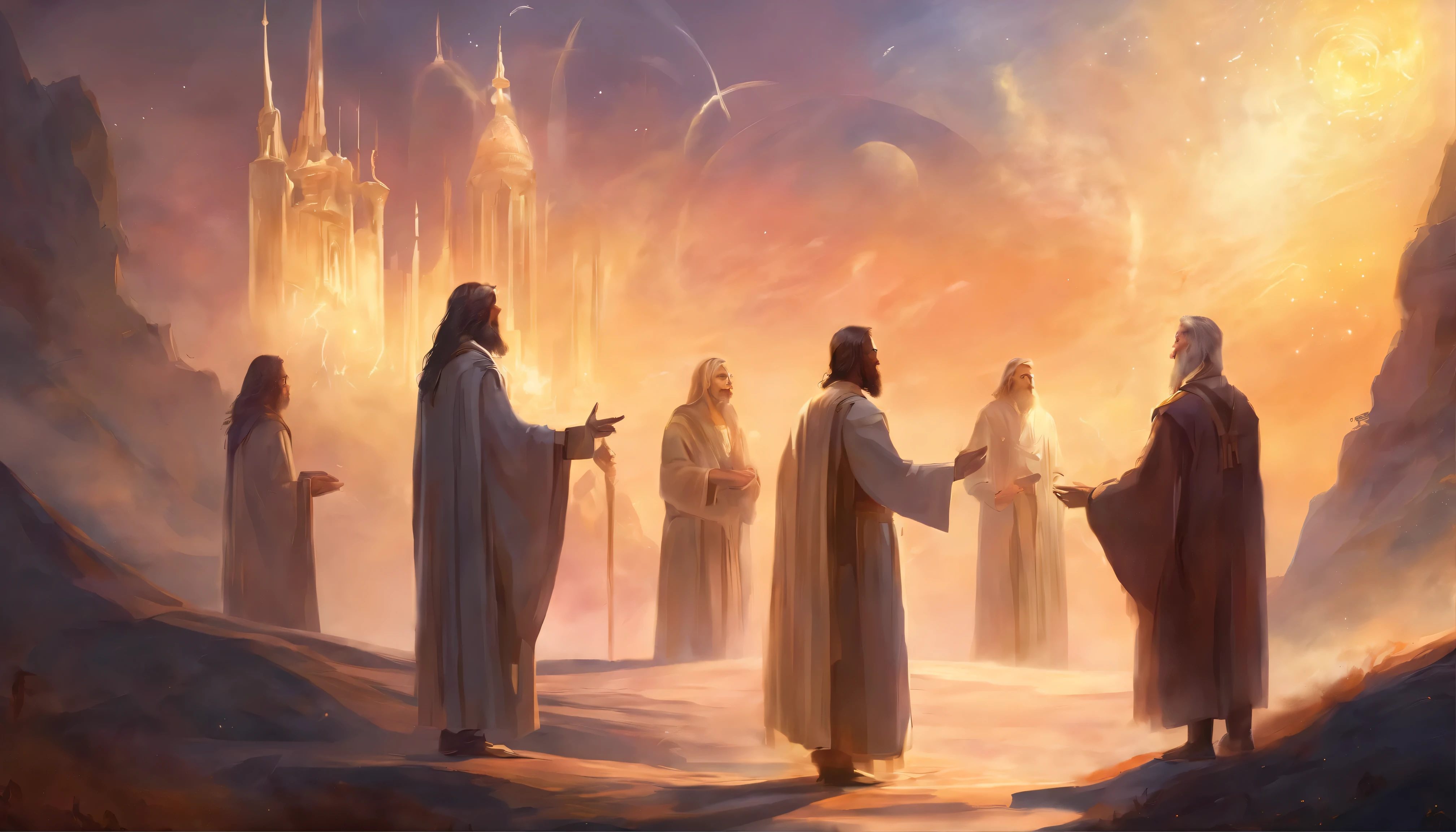 Meeting of Biblical Priests