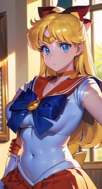 masterpiece, best quality, solo, sailor Venus,