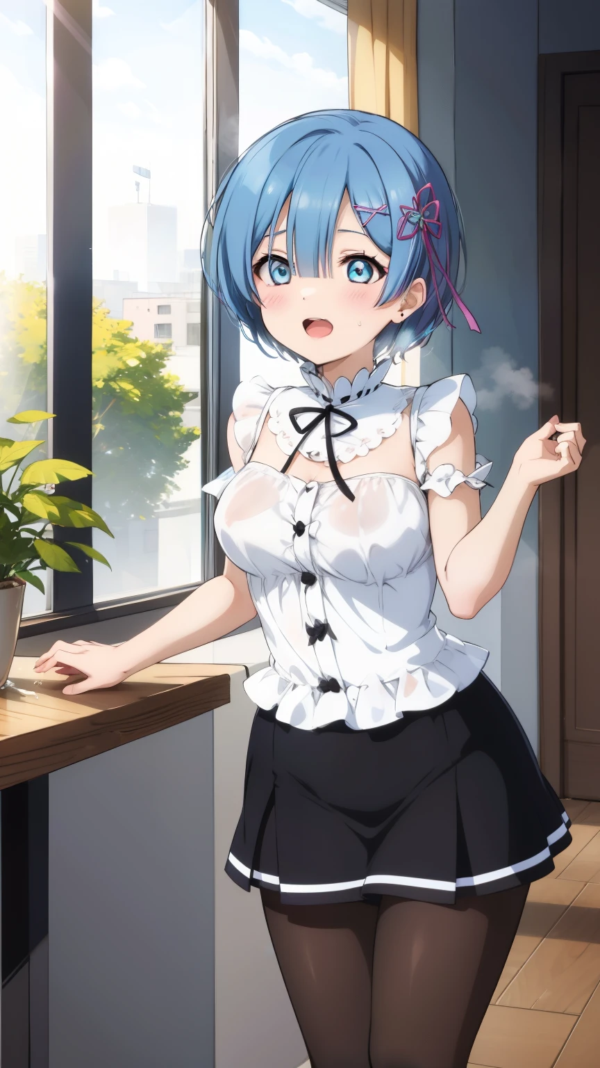 Rem of Re:zero、Light blue hair、short hair、Tabletop、High resolution、many girls several girls、A large number of people、many cute girls、Big and ample breasts、Naughty body、See-through、throw、、whole body、Are standing、Look up at me、Confused face、blush、Embarrassing、Excited、White Breath、Black Pantyhose、Female Form'Private parts are clearly visible、I can see your nipples、White shirt、Navy Check Skirt、Micro Mini Skirt、Very short skirt、Bakery、Outside the store、spring、Cherry tree、SakuraFubuki、Many people々々々々々々々、In the crowd、Bare Chest、Show me your breasts、Superior、A lot of milk comes out of the nipples、Breast milk squirting from nipples、Cat ear maid outfit、Blue Gingham Maid Outfit、Bangs covering one eye、Pink hairpin、whole bodyポートレート、
Vibrator in knee socks、Love juice drips from between her legs