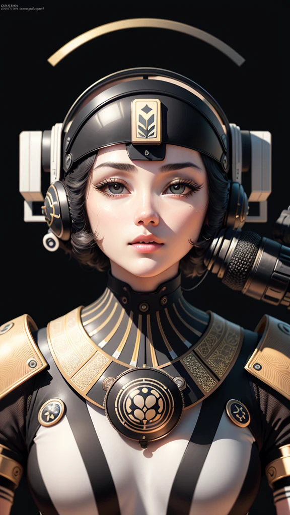 (masterpiece, 4k, ultra detailed, raw photo: 1.2), illustration, (portrait:1.2), (single background, black background1.4), (Art Deco:1.4), (minimalism:1.4), (clean:1.4), (fractal:1.4), (Microphone art deco), (Podcast) CCDDA Artstyle. wear moto helmet full face