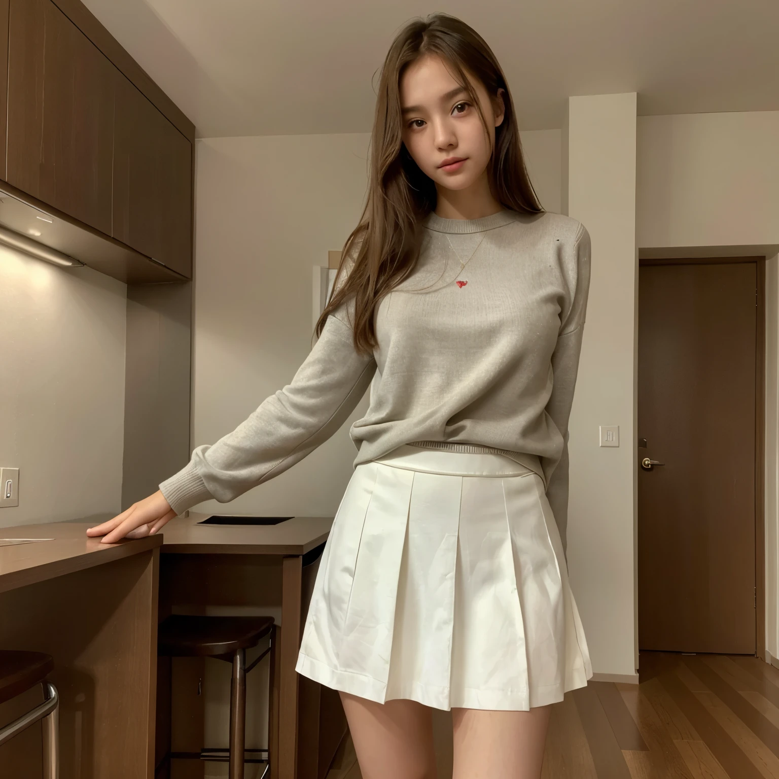 (Masterpiece)1.5 Girls, Beautifull Face, Beautifull Body, Long Leg, Long Hand, With Long tight Skirt, Quiet Face, With Sweater Clothes, Cute Face,stick out tongue while Sad
, Long Leg, Long Leg, Long Leg, Tongue, Open Leg, Beautifull, Beautifull Face, Korean Face
