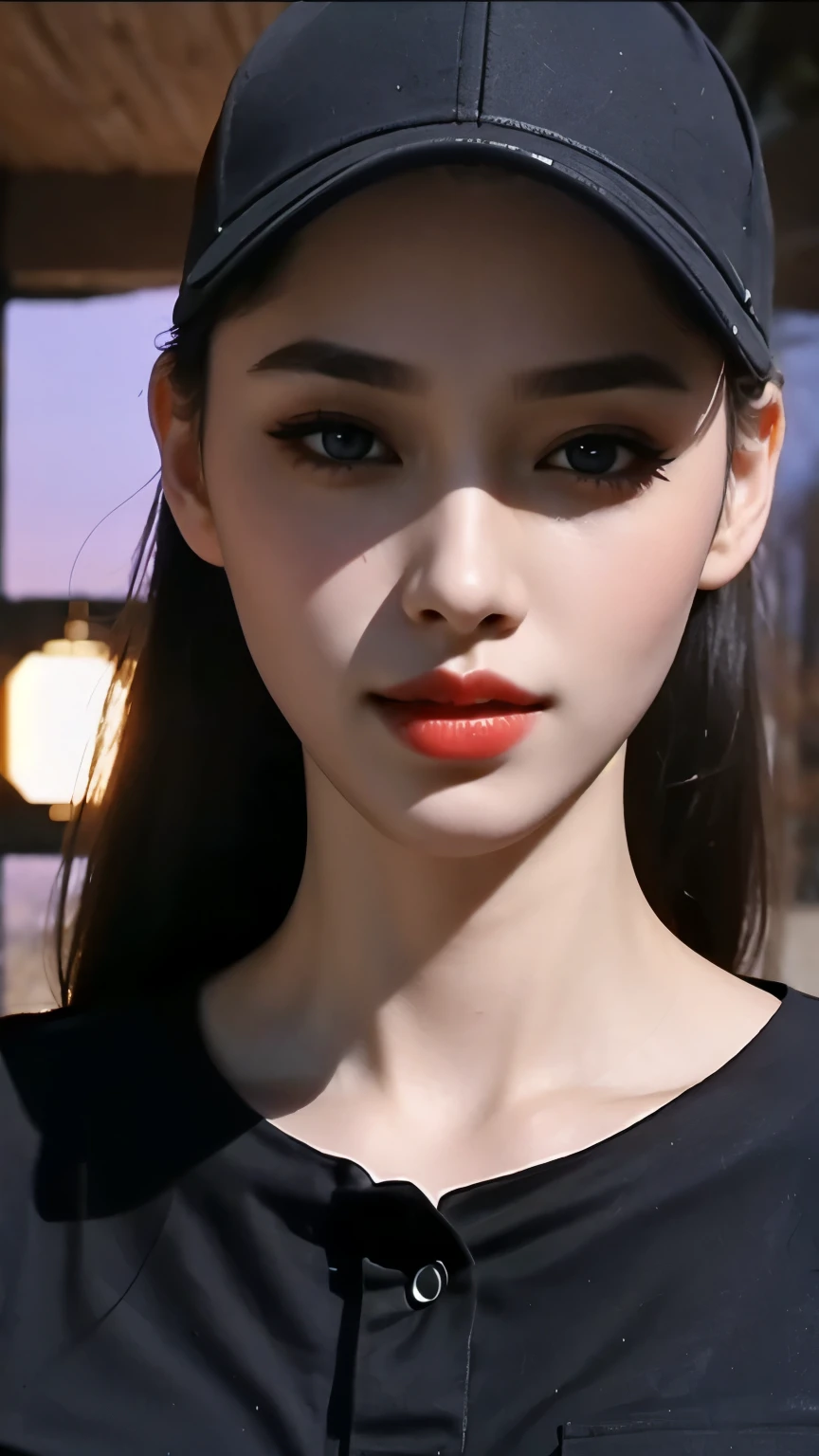 Fashion model 25 years old [[[[close up]]]], [[[[neck]]]], [[[[Shoulder]]]], Perfect eyes, Perfect iris，Perfect lips，Perfect Teeth，Perfect skin，White skin，Soft headlight，High-density imaging review，（Face is clear and delicate），best quality，masterpiece，（Soft colors：1.2）