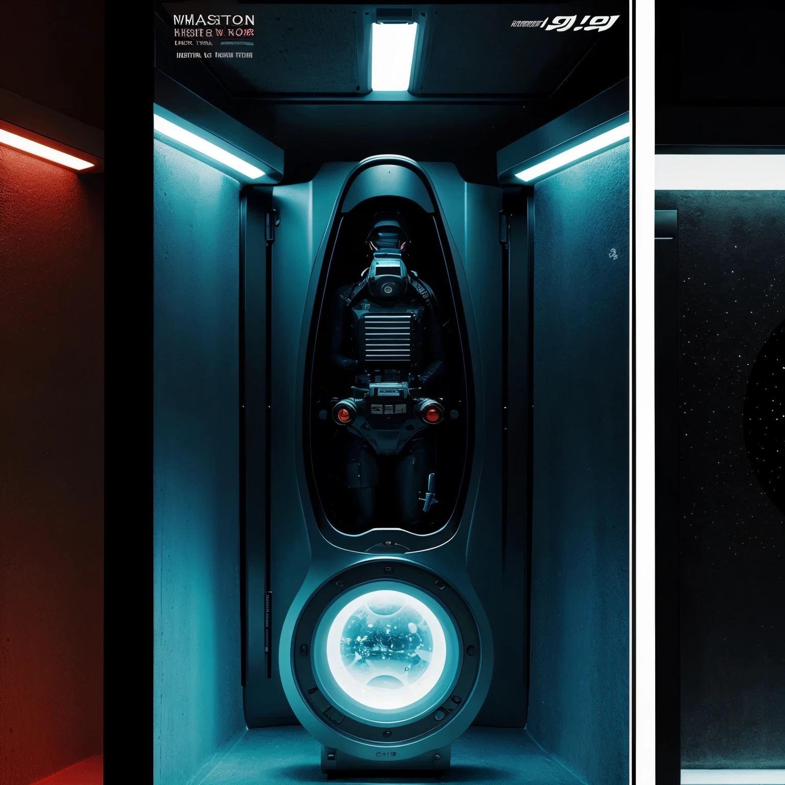Design three different covers in a theme for a science fiction novel would like something akin to pulp science fiction of the 1970s and 1980s.   Illustration 