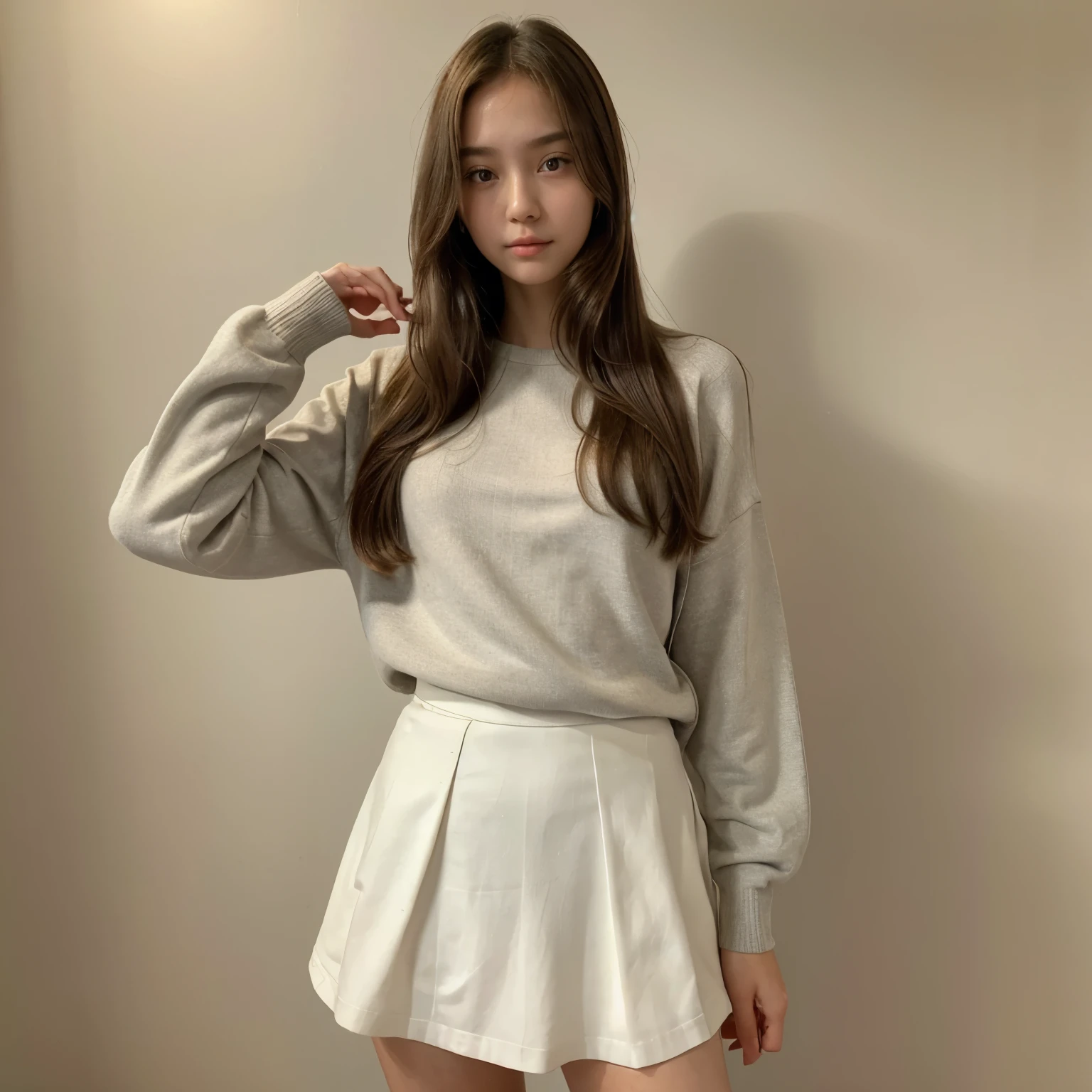 (Masterpiece)1.5 14 Years Old Girls, Beautifull Face, Beautifull Body, Long Leg, Long Hand, With Long tight Skirt, Quiet Face, With Sweater Clothes, Cute Face,stick out tongue while Sad
, Long Leg, Long Leg, Long Leg, Tongue, Open Leg, Beautifull, Beautifull Face, Korean Face