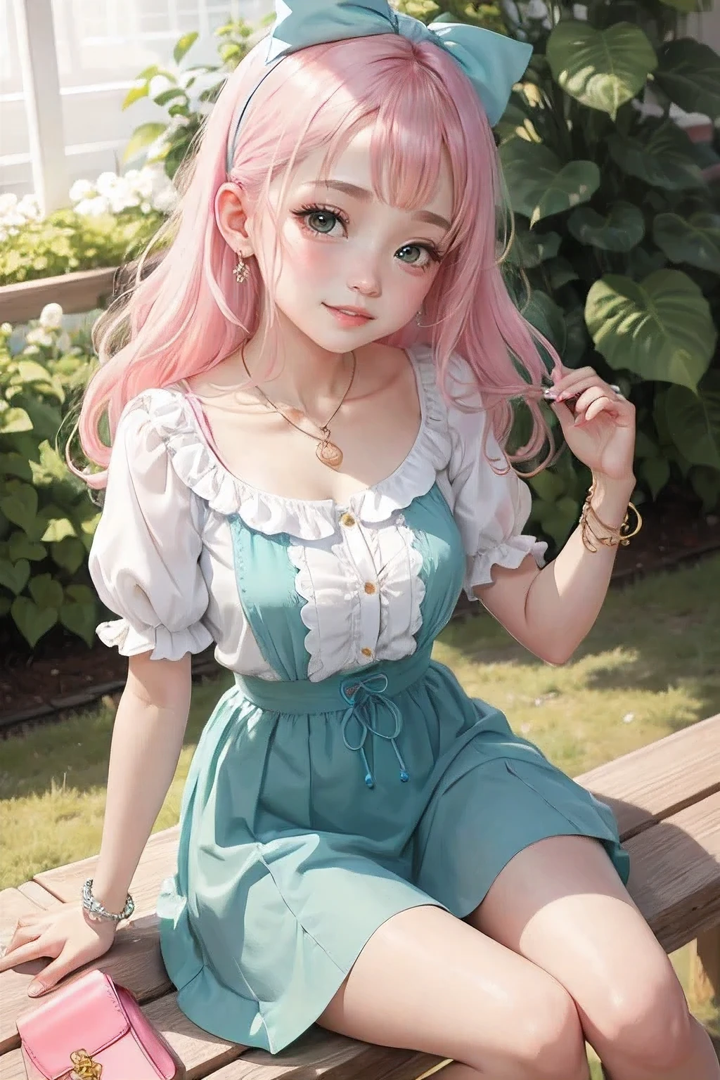 highest quality、High resolution、detailed background、I'm visiting an amusement park or theme park.、(Three beautiful 10 year old girls:1.5)、(huge breasts:1.3)、black hair braided twin tails、
Peter Pan collar blouse、The Peter Pan collar blouse has a girly feel and can be worn cutely with casual bottoms.、If you want to create a feminine atmosphere, a flared skirt is recommended.、Show off your cuteness by choosing a patterned or embroidered skirt、
Depending on the season, open-toe sandals and flat shoes are also fashionable options.、
Choose items with bright colors or ribbon or ruffle details.、
Add cute hair accessories such as hair bands or ribbon hair clips to make the whole look even cuter.、
Adding a necklace or bracelet with a simple design will tighten up your outfit.、It is a good idea to choose unique accessories such as pastel colors or ones with charms.、
emphasize the chest、emphasize cleavage、laughing playfully、smile、sexual expression、cute
