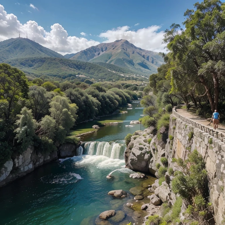 Crea una imagen de un post de Twitter: El perfil se llama zukiwi spin y el post tiene que decir: 
🌟 Discover the excitement of adventure tourism with Zukiwi-Spin! 🌿🚴‍♂️ Ofrecemos experiencias únicas en la ciudad de Queretaro, donde la historia se une a la naturaleza. 🏞️ Explore with us and live unforgettable moments! 🌟 #TurismoDeAventura #Queretaro #ZukiwiSpin