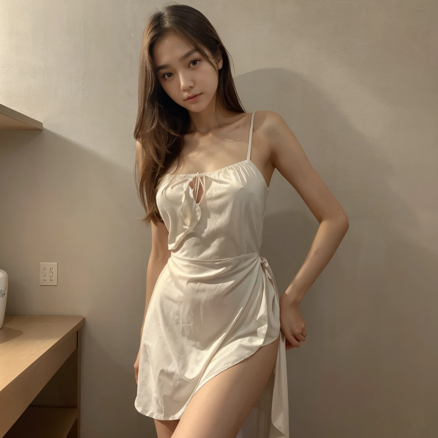(Masterpiece)1.5 Girls, Beautifull Face, Beautifull Body, Long Leg, Long Hand, Quiet Face, With Dress, Open Shoulder, Cute Face,stick out tongue while Sad
, Long Leg, Long Leg, Long Leg, Tongue, Open Leg, Beautifull, Beautifull Face, Korean Face