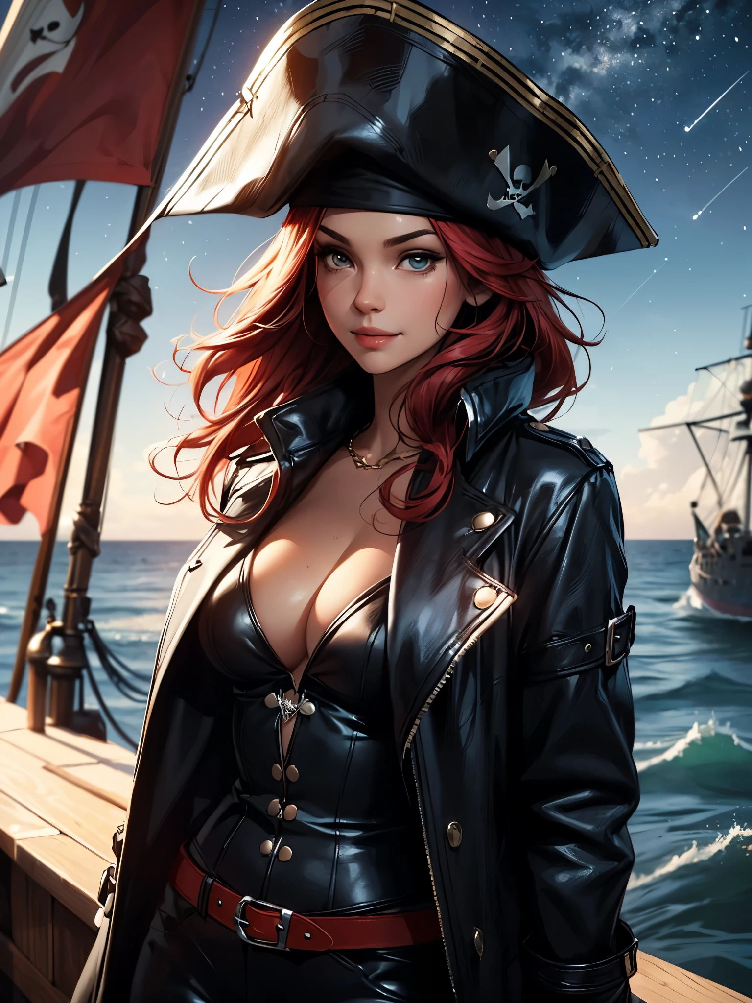 Miss Fortune, Sarah Fortune, Pirata, Navio, cannonballs, Beleza Feminina