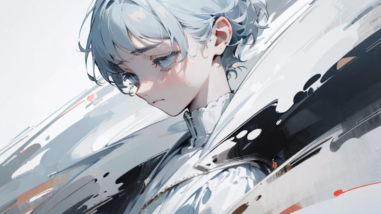 ((highest quality)), (detailed), sad, melancholic