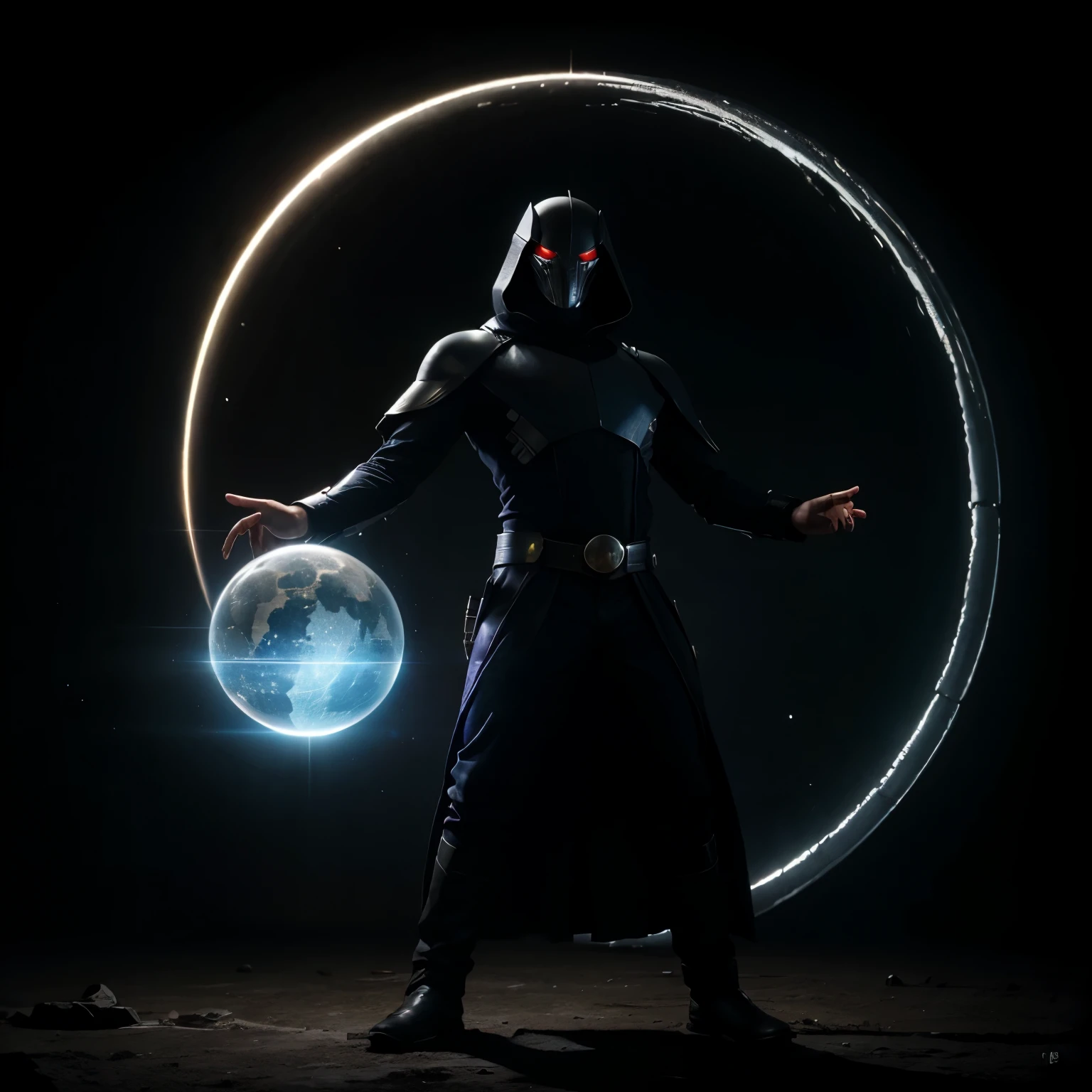 Came from a planet spectrum, he's heritage is magic orb that can nullify beams, and hes role in the society is villain