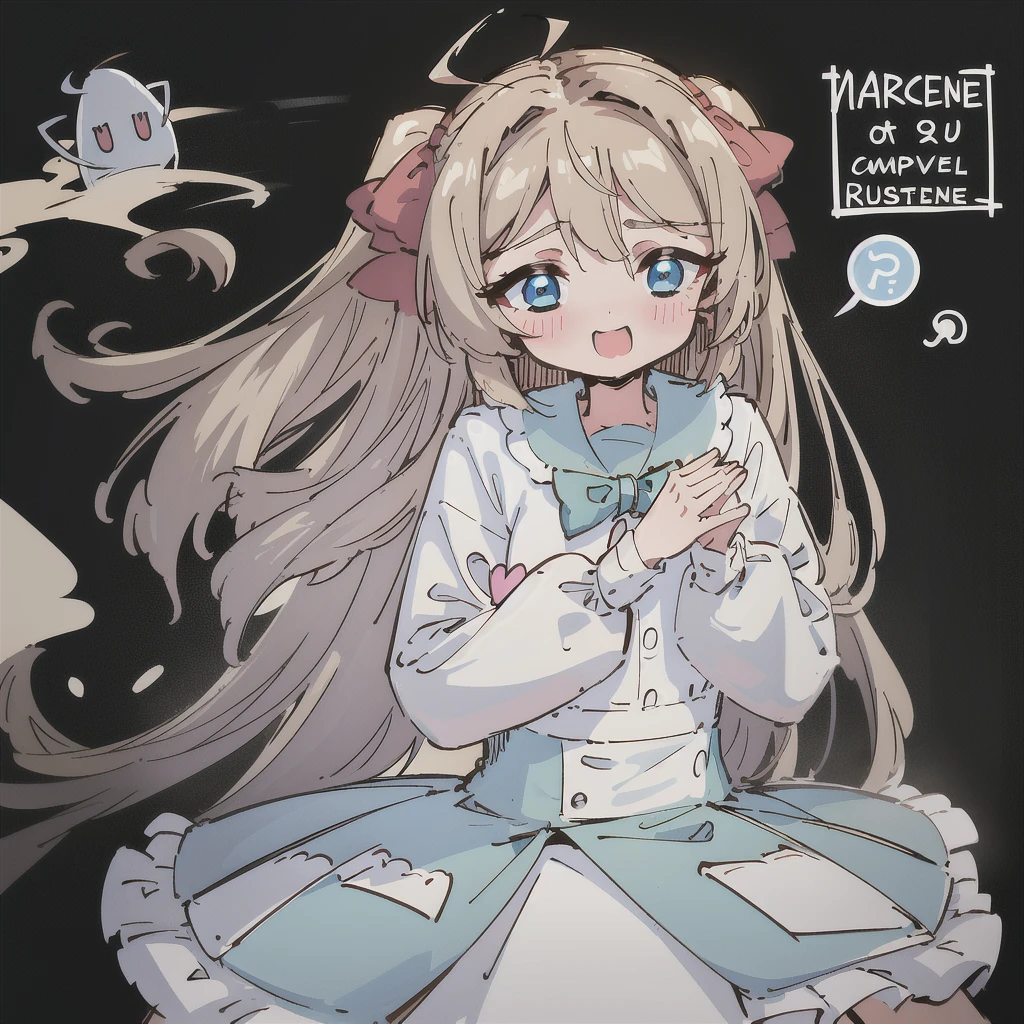 A lovely maiden, Various expressions, Happy, sad, angry, Expectations, sad, distressed, Disappointed, Bright Eyes, White background, Illustration - Rainbow 8 style cute, Emojis as illustration set, Made in bold comic book line style, Dynamic pose dark white, F/ group, related person, Old Meme Kernel