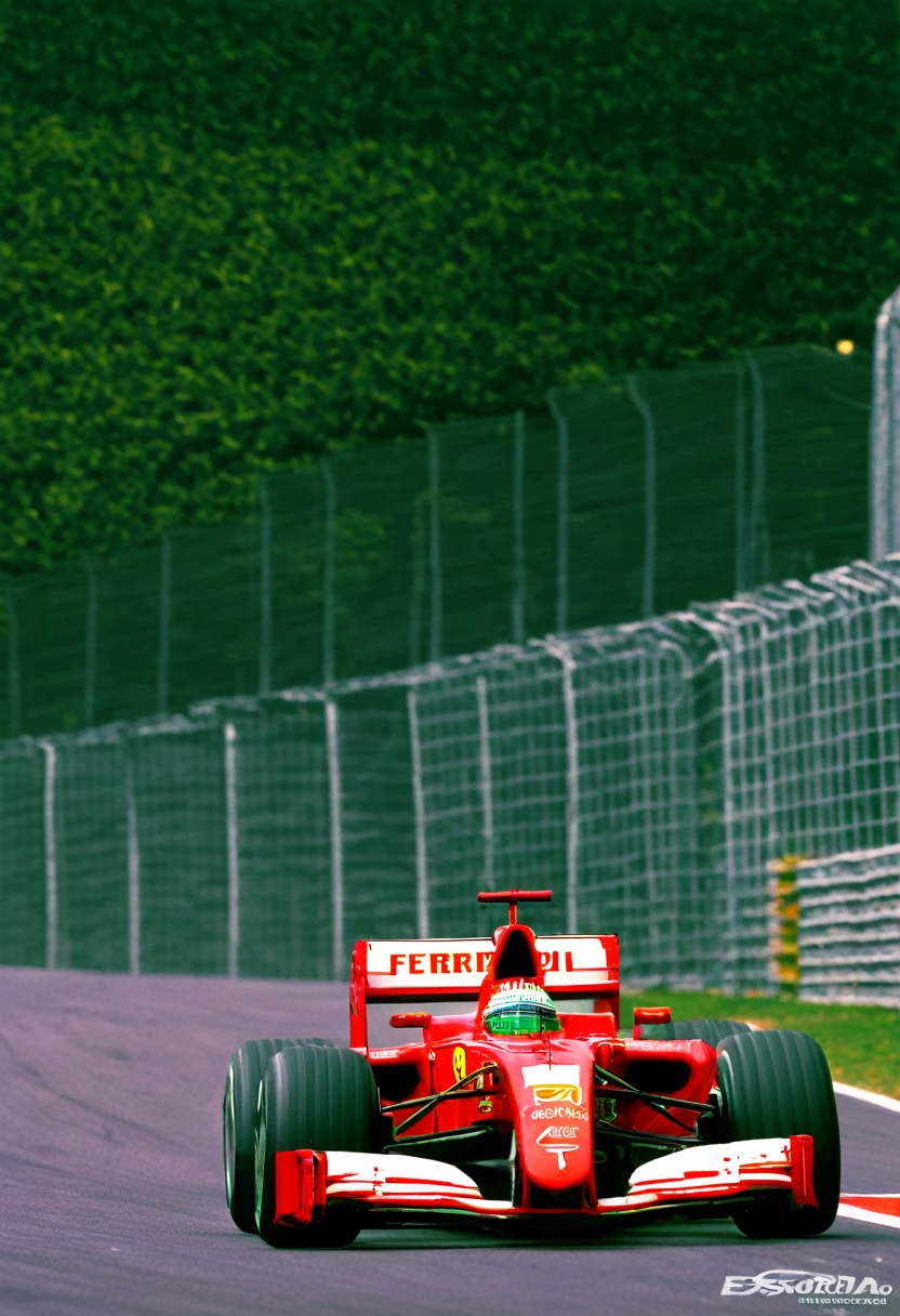 Formula 1, Escuderia Ferrari, 2001, perfil de lado