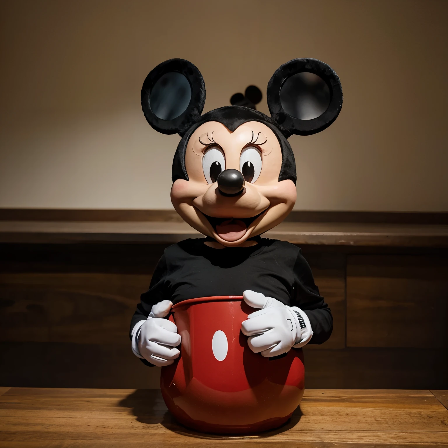 Mickey mouse qui rigole