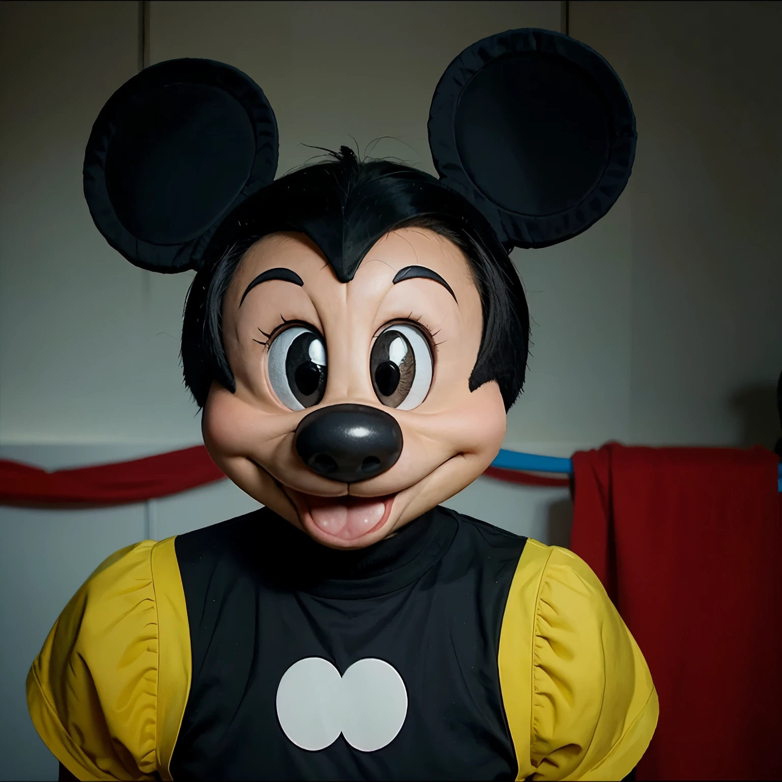 Mickey mouse qui rigole