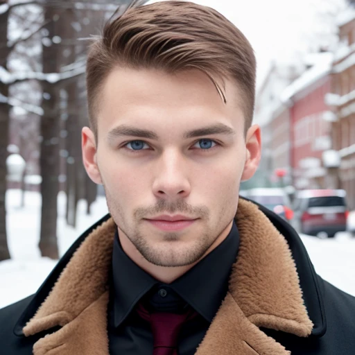 an Estonian man, focus on the face.