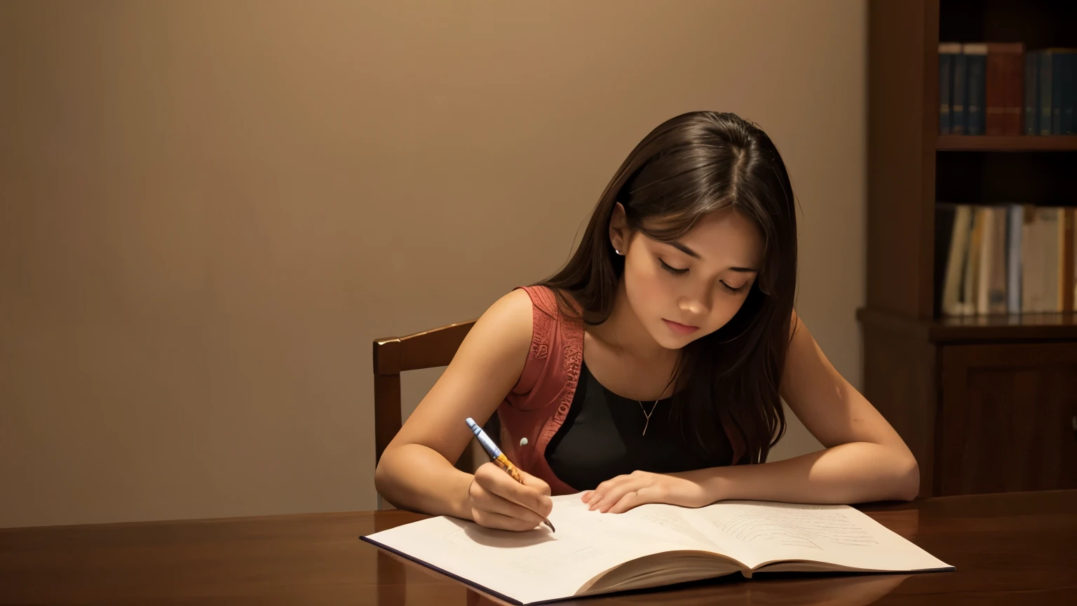 studying