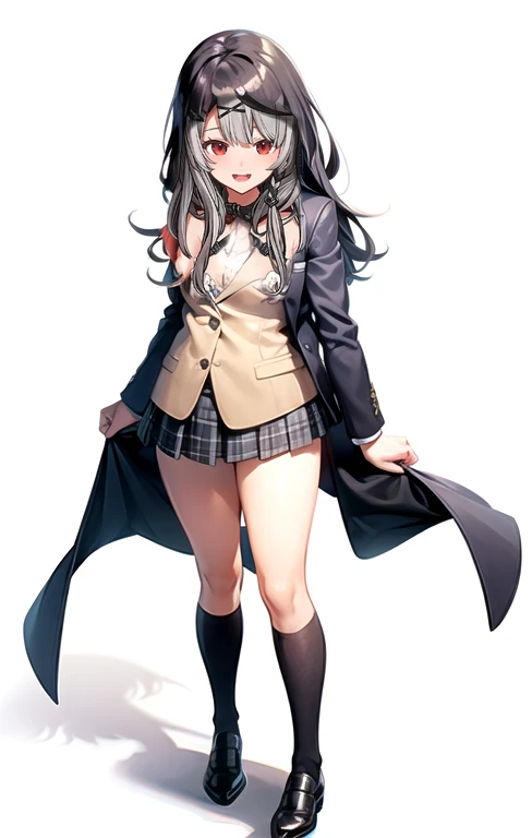 blazer，skirt，Molester