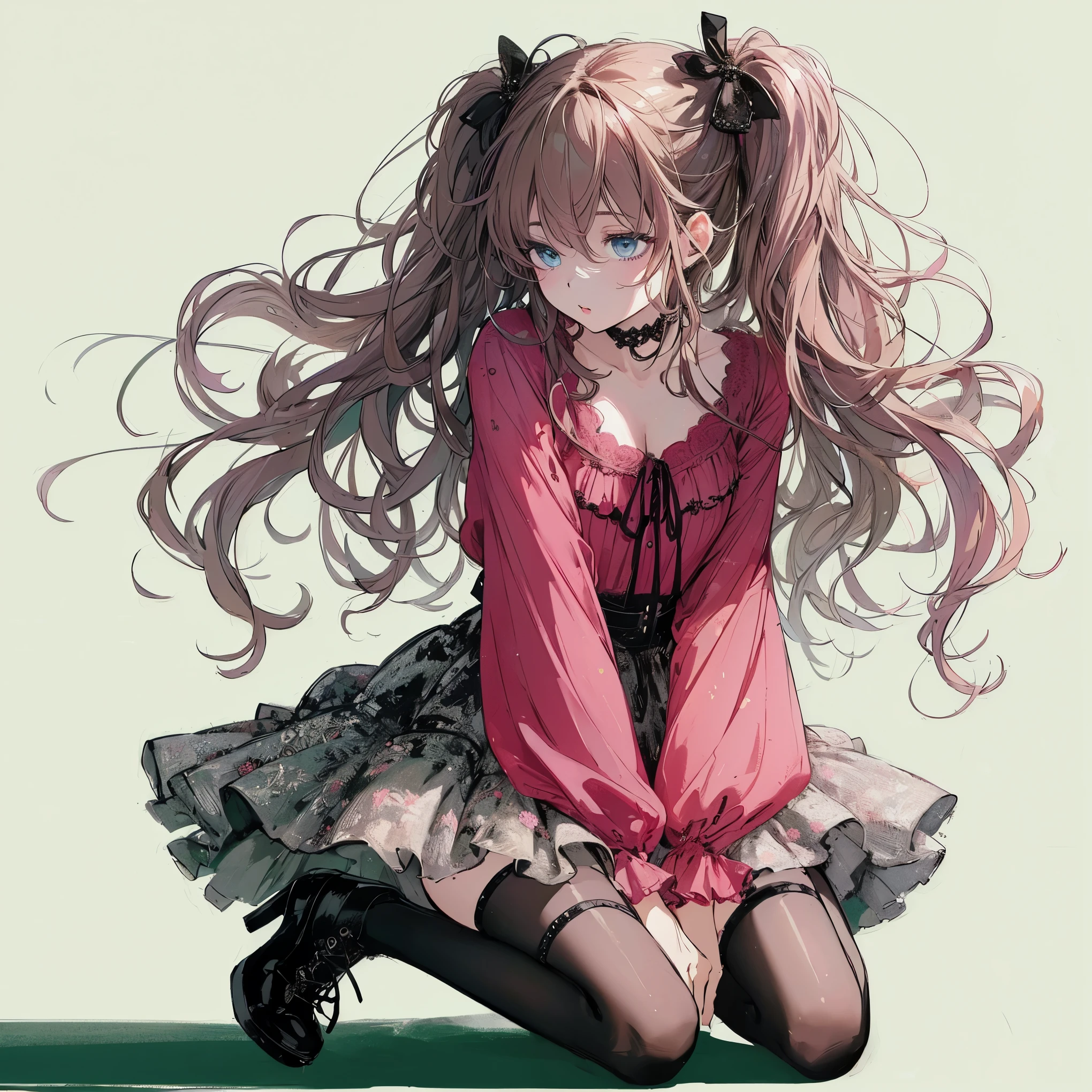 (best quality,4k,8k,highres,masterpiece:1.2),ultra-detailed,(realistic,photorealistic,photo-realistic:1.37),beautiful detailed eyes,beautiful detailed lips,A girl with beautiful eyes, An anime girl wearing a pretty dress, A cute anime wife in a lovely dress, detailed digital anime art, a dress wearing, everyone, beautiful anime girl, cute anime girl, smooth anime art, anime style, vibrant colors, soft lighting, detailed drawn beautiful eyes, very coquettish look, beautiful cleavage