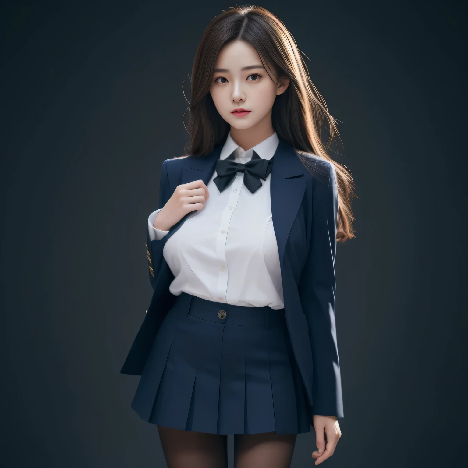 (RAW Photos:1.2), (Realistic:1.10),((One Girl))、 Beautiful detailed girl, Very detailed目と顔, Beautiful and detailed, Beautiful body, Incredibly beautiful body, , (Very detailedな, High resolution, Very detailed, highest quality), ((Advanced Shooting)), Raise awareness,CG, Unity,, wonderful, In detail, (masterpiece, HVery detailed CG uniform 8k wallpaper), Light on the face, Cinema Lighting、One Girl in、21 years old、(Huge breasts:1.12)、Movie Village、((Dynamic pose))、autumn、(More than half)、(pantyhose)