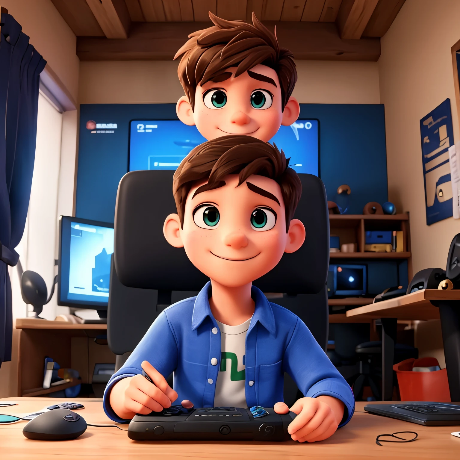 Picture me a boy gamer