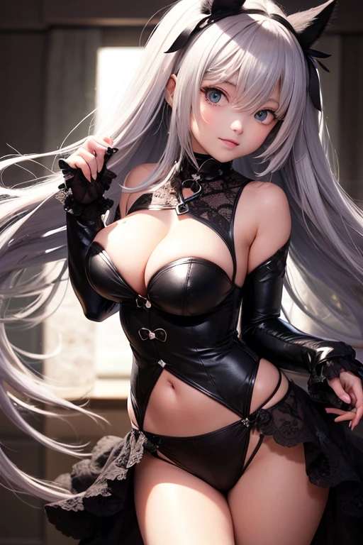 Black cat man