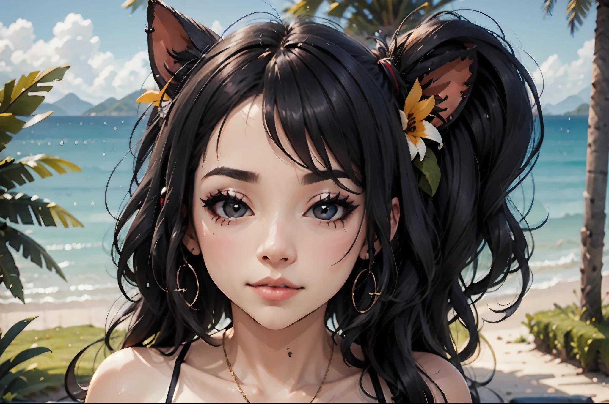 (masterpiece, best)), (1girl), (mature woman), Purple hair, open-chest seduction, flared, (kemonomimi lady), bangs, medium breasts, glasses lady, (full), slim, smile, [wide hips], standing, 8K picture quality, sexy seduction, (open-chest) (Sharp focus: 1.5), (sharp focus:1.2), (beautiful face:1.1), (eye makeup:1.2), (tight body:1.2), (flowery dress:1.2) (the beach:1.2). (morning sun lighting:1.2), ((Masterpiece)), (highest quality))), (Character design sheet, national costume, same character, front, side, back), (simple background, white background: 1.3) ( Masterpiece:1.2), (Best Quality:1.3) (best quality:1.1) realistic:1.37 long, flowing:1.1 luscious, plump:1.1 sparkling sequins:1.1 subtle, Mint:0.9 soft, warm:1.1 best quality,4k,8k,highres,masterpiece:1.2, realistic,photorealistic,photo-realistic:1.37, ultra-detailed:1.1 busty animal ears, beautiful, detailed ears:1.1 best quality, 4k, highres, masterpiece:1.2 detailed, piercing eyes:1.1 4k, 8k, highres, masterpiece:1.2 very three-dimensional: 1.2 (8k, best quality, masterpiece:1.2 ((masterpiece, best))