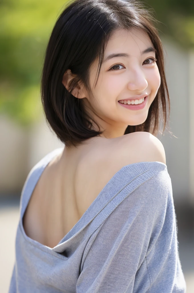 Droopy eyes、Black Hair、length、Japanese、Whitewater、smile、whole body(16k, RAW Photos, highest quality, High resolution, ), (I can see a little bit of nipple swelling through my clothes.)High-definition RAW color photos, Professional photos, (Layered silhouette: 1.2), Complex patterns, , (Realistic, photoRealistic: 1.3), ( Japanese Girls), , Big breasts Very firm breasts、Non-sagging breasts、Showing cleavage。Too much exposure、(NSFW)Shine, (Detailed face: 1.2), (masterpiece: 1.5),Fine-grained beautiful skin, (cute:1.2), (sexy) (highest quality :1.2),((A girl, 1 girl : 1.3), solo, solo focus))、(One head according to human anatomy、Two Arms、Two Legs、Five Fingers)
「No deformed or unnatural body parts,A completely normal human body type」「A depiction of a woman that is faithful to human anatomy」、(A representation of a healthy, balanced and vibrant woman)