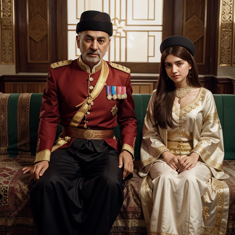 Sultan Mehmed V Reshad and Hannah Marka