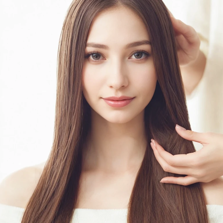 Using this woman's face、Generate the whole image