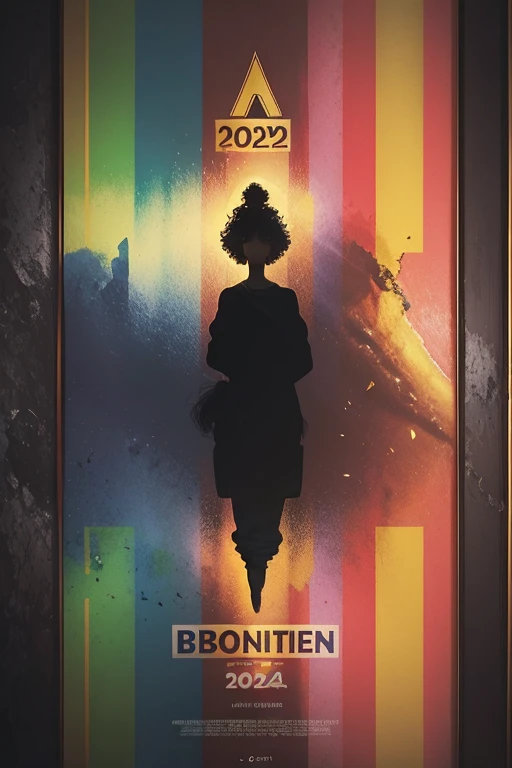 crie um cartaz baseado no cartaz da semana de arte moderna , so que abordando no contexto de 2024, inclua elementos que represente a diversidade cultural e a igualdade de genero