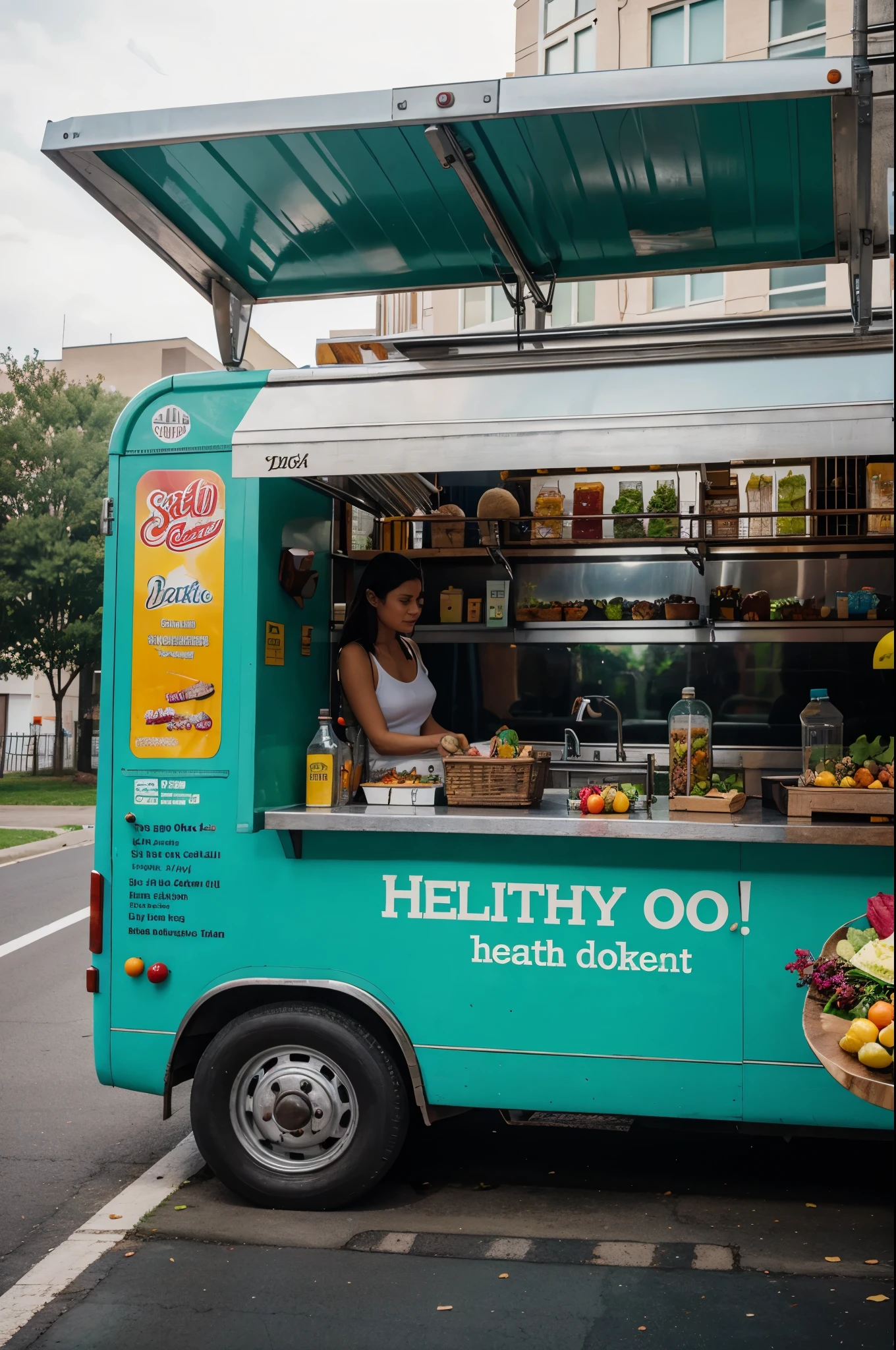 Healthy food truck