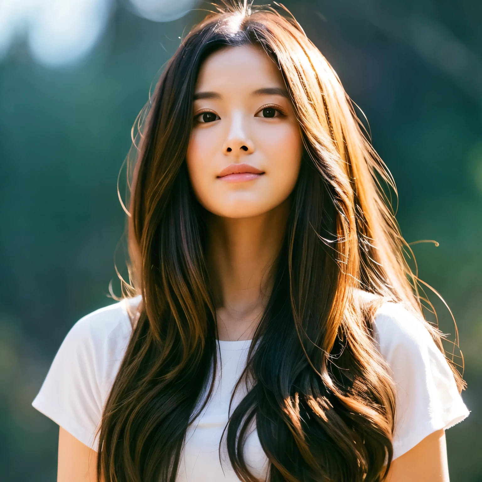 Beautiful long hair